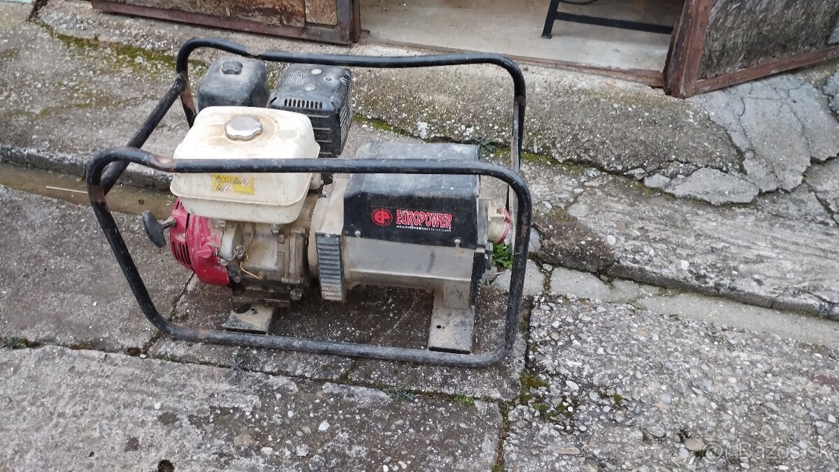 trojfázový generátor Europower EP6500T