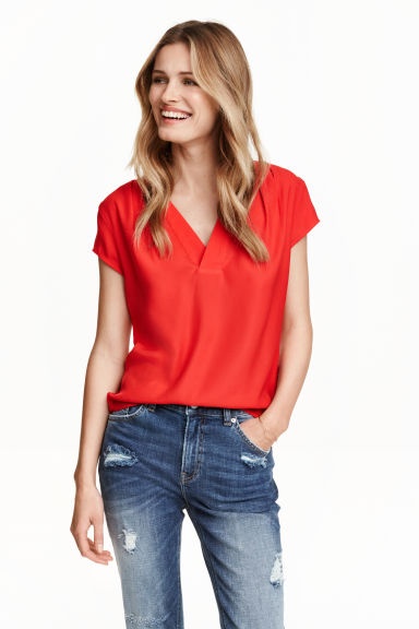 Nová saténová blúzka H&M -veľ. 36