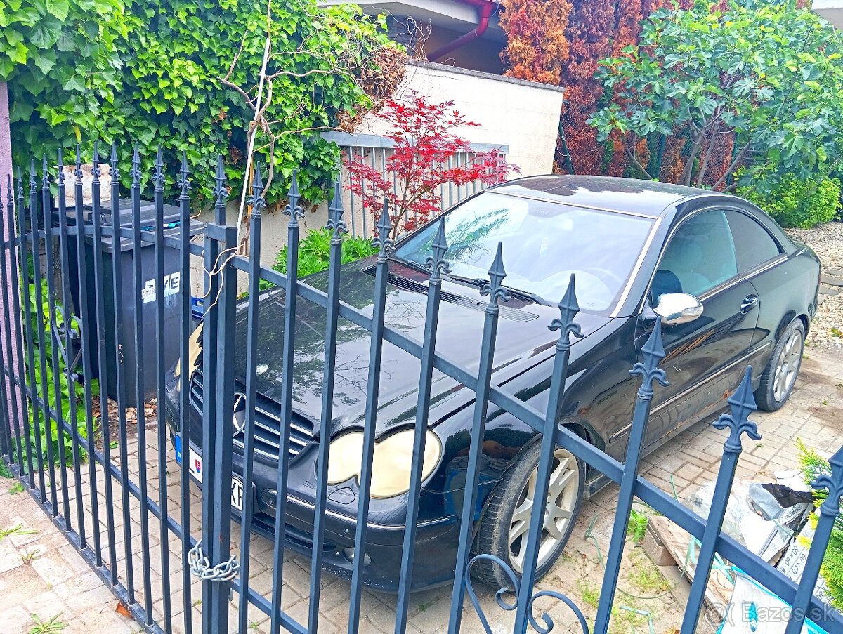 Predam MB Clk 270 na nahradne diely