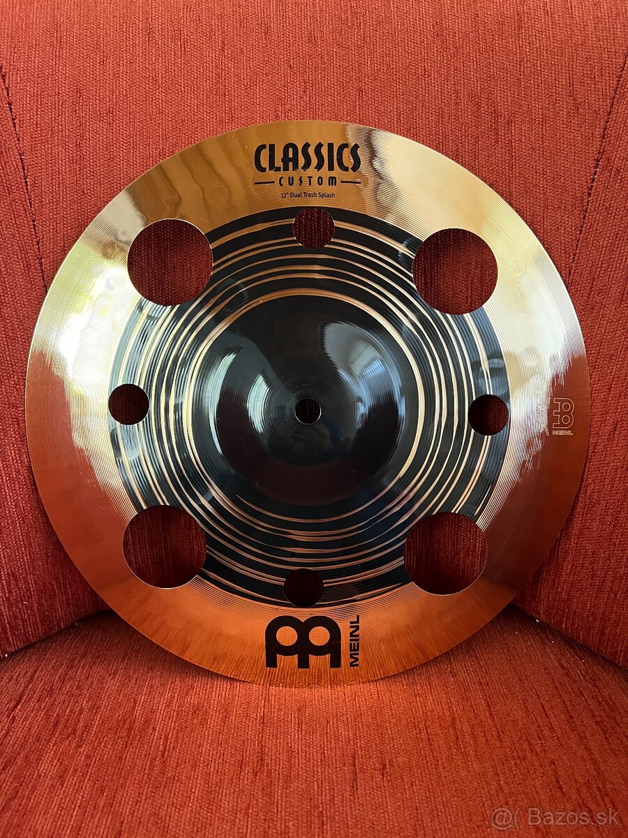 Predám Meinl Classics Custom Dual Trash Splash 12''