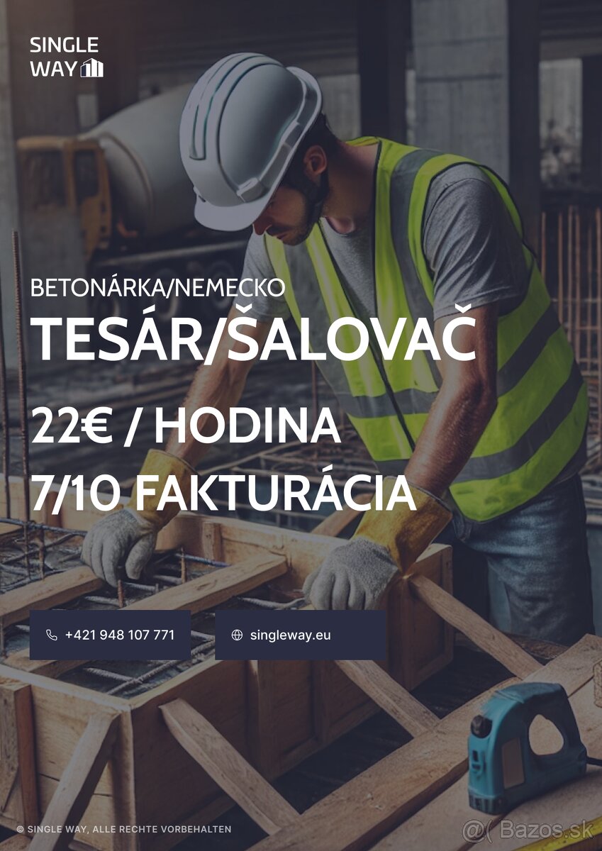 TESÁR/ŠALOVAČ - Nemecko