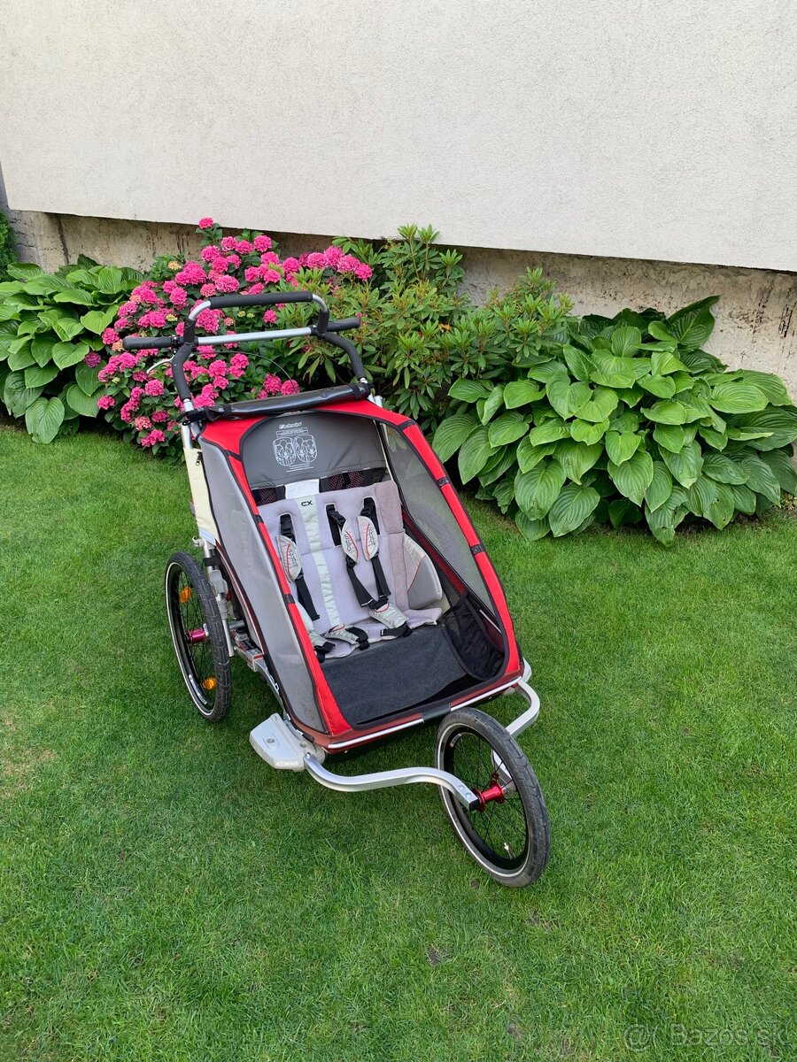 TOP vozík Thule Chariot CX2 – brzdy, odpruženie, výbava