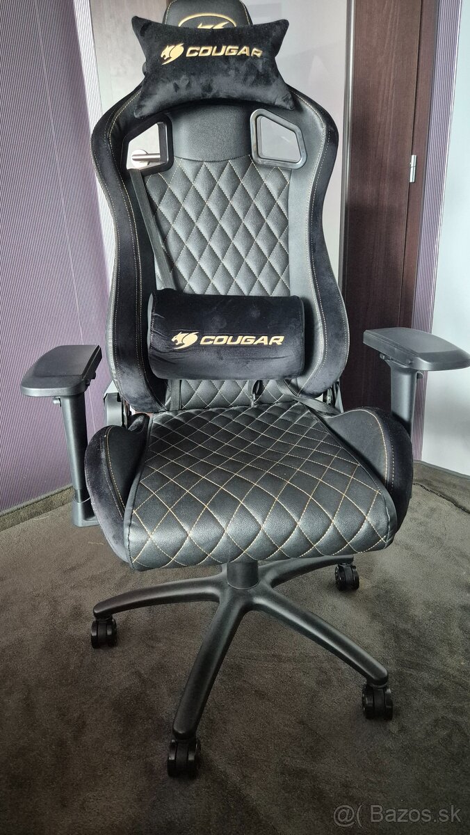 Herná stolička cougar armor S royal