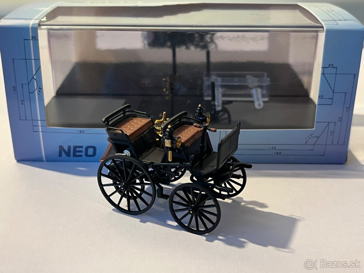 Modely autíčiek 1:43