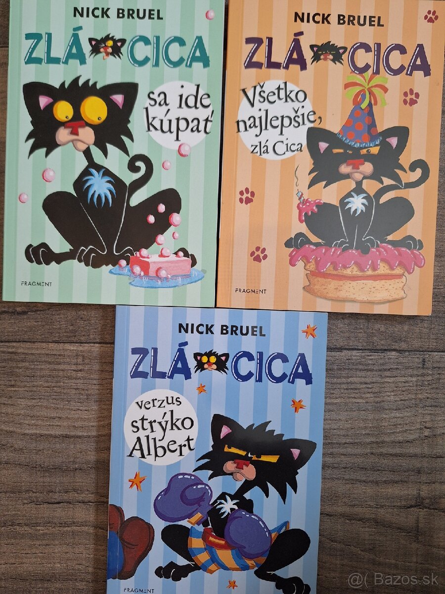 Trilógia - Zlá cica (Nick Bruel)