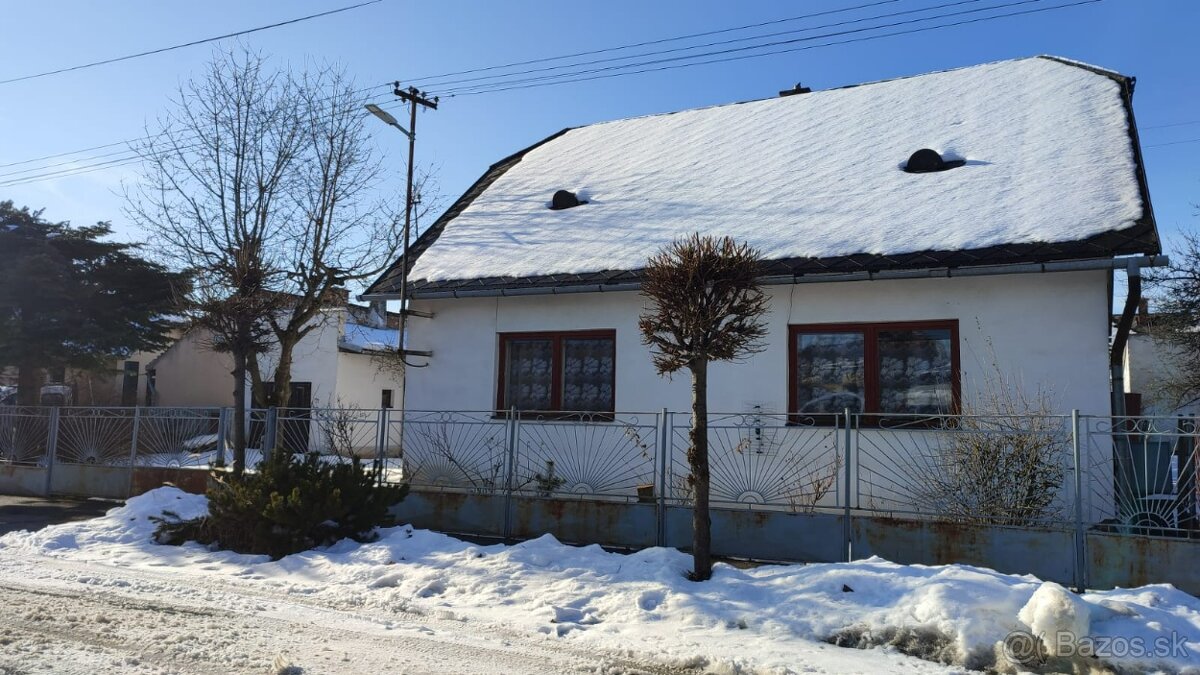 Rodinný dom v širšom centre mesta Spišská Nová Ves