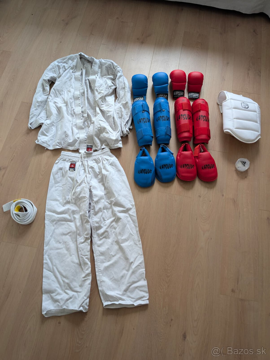 Katsudo chrániče / komplet výstroj karate