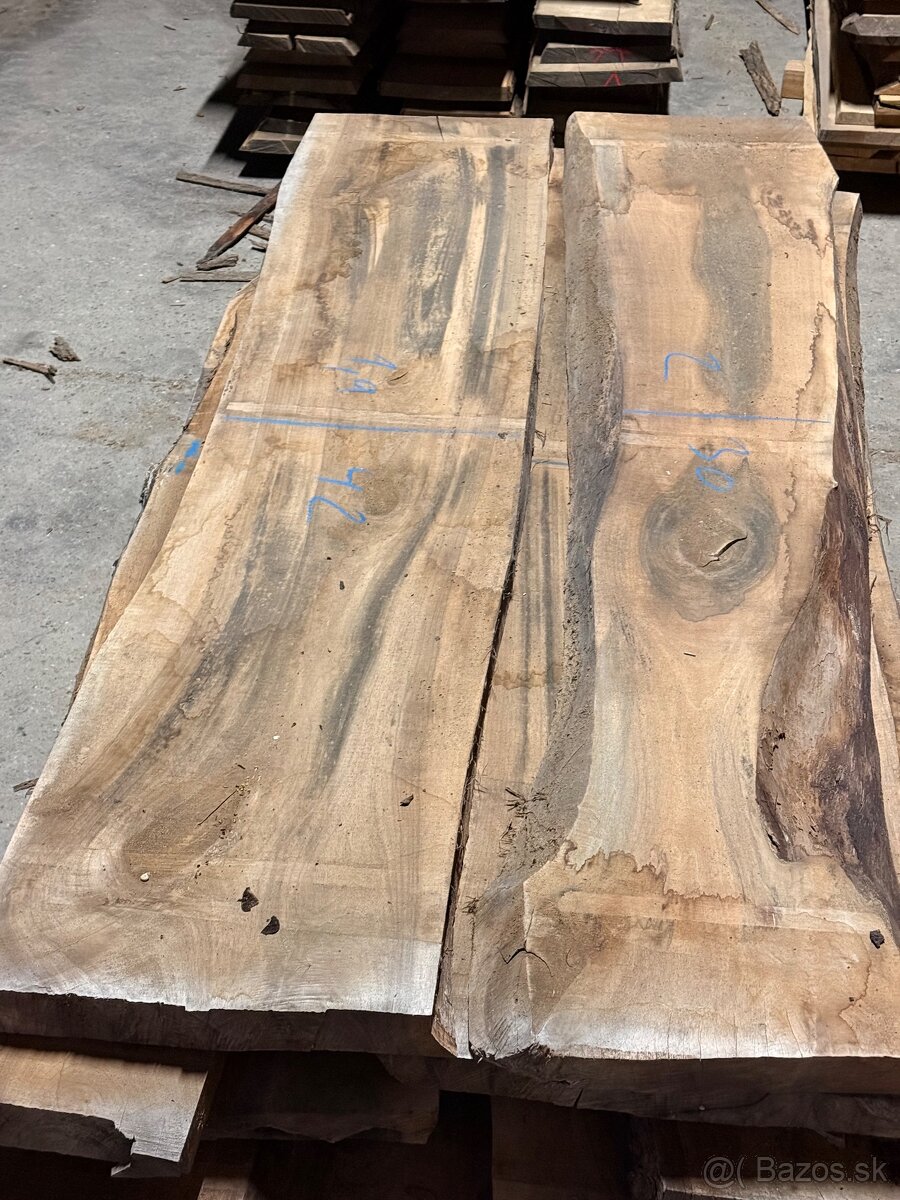 Stolárske rezivo Orech