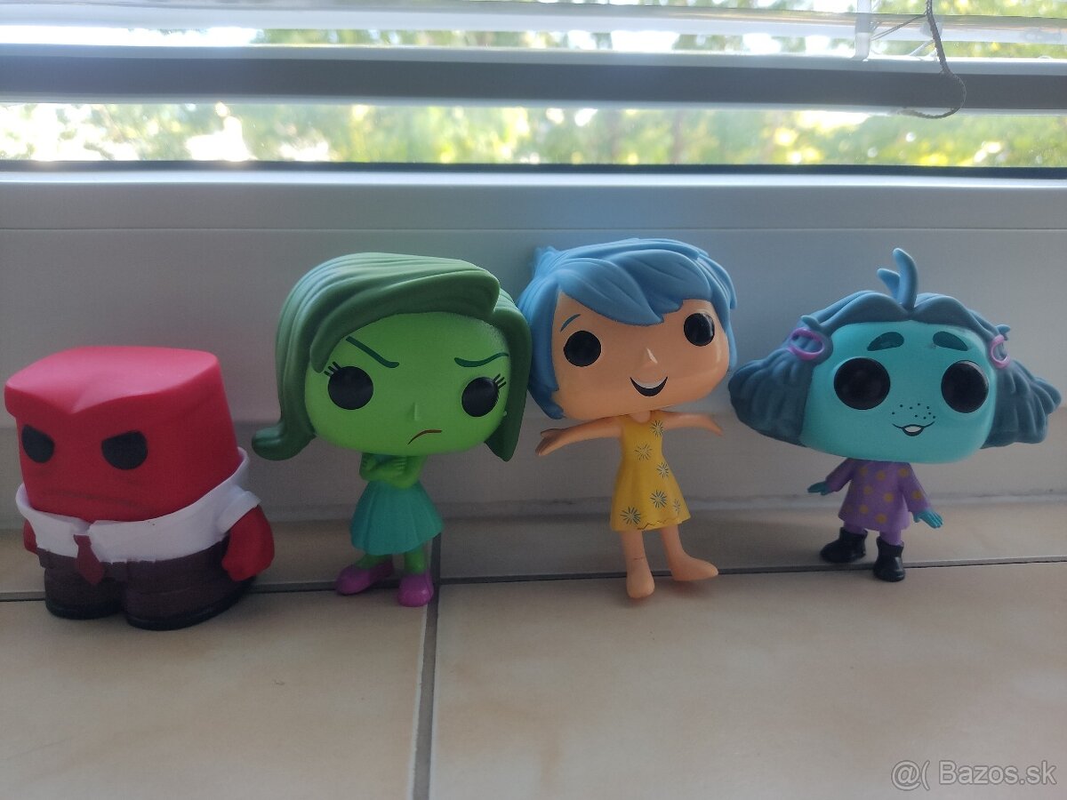 ❤️Funko Pop💚figúrky💛emócie/pocity - Inside out/V hlave🩵