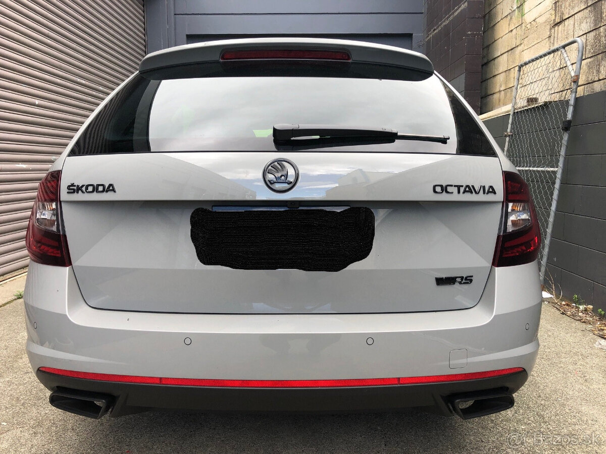 ŠKODA nápisy ČIERNE / CHROMOVE