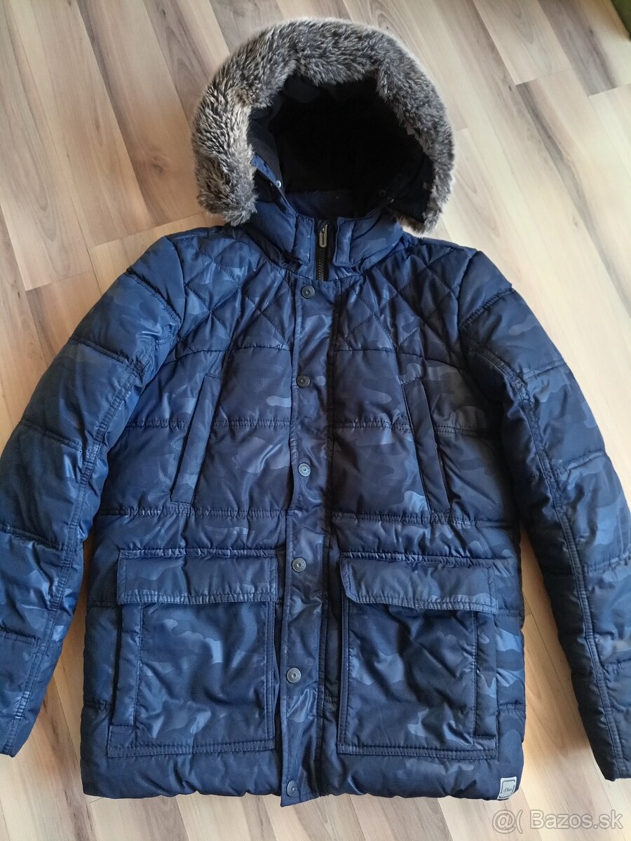 Zimná bunda S. Oliver 176 chlapcenska
