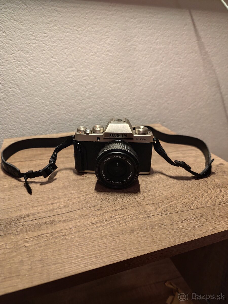 Digitálny fotoaparát Fujifilm X-T100 strieborná + XC 15-45mm