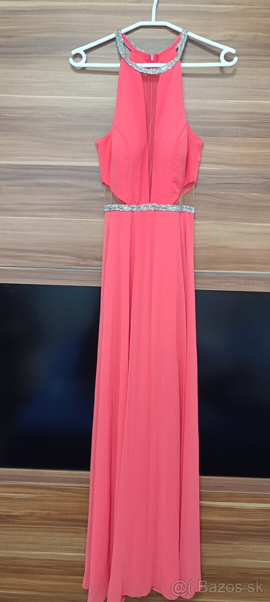 Spoločenské šaty veľkosť 36 + 3 motýliky