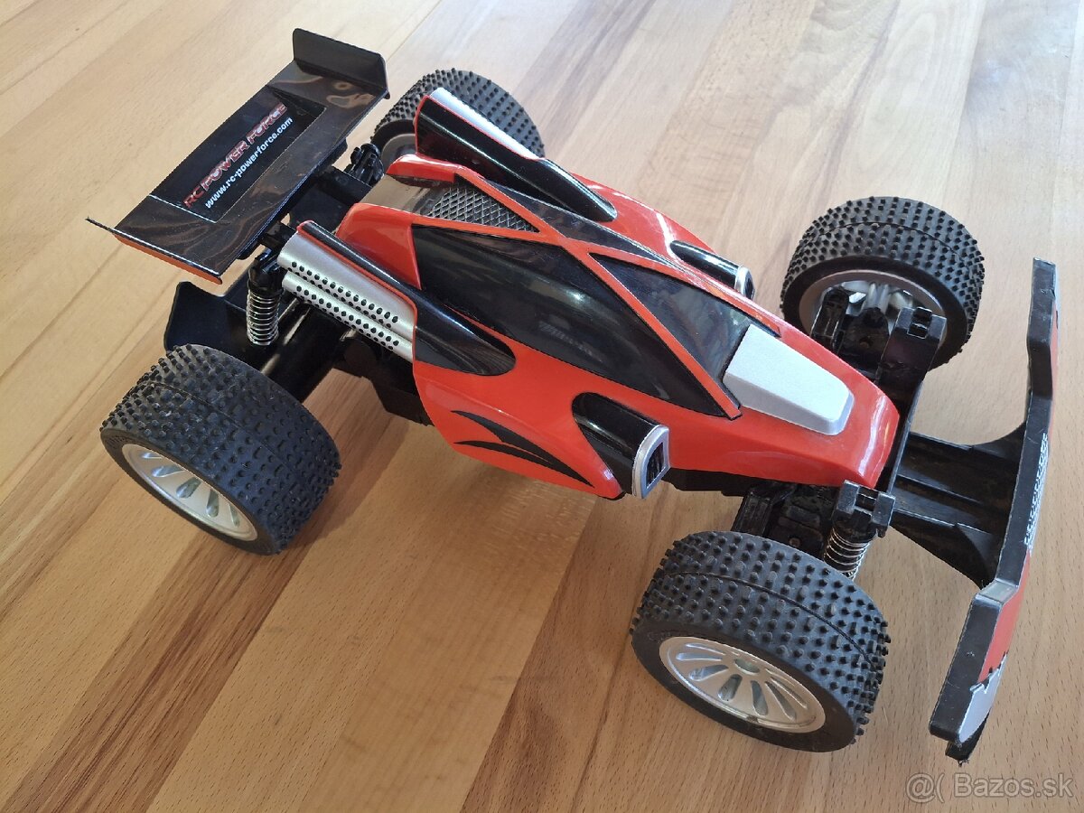 RC auto na dialkove 2,4GHz-na suciastky