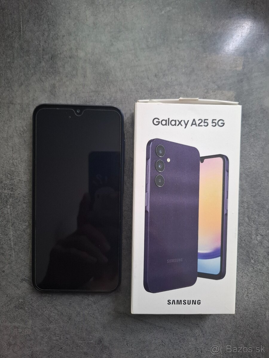 Samsung Galaxy A25 5G + original príslušenstvo
