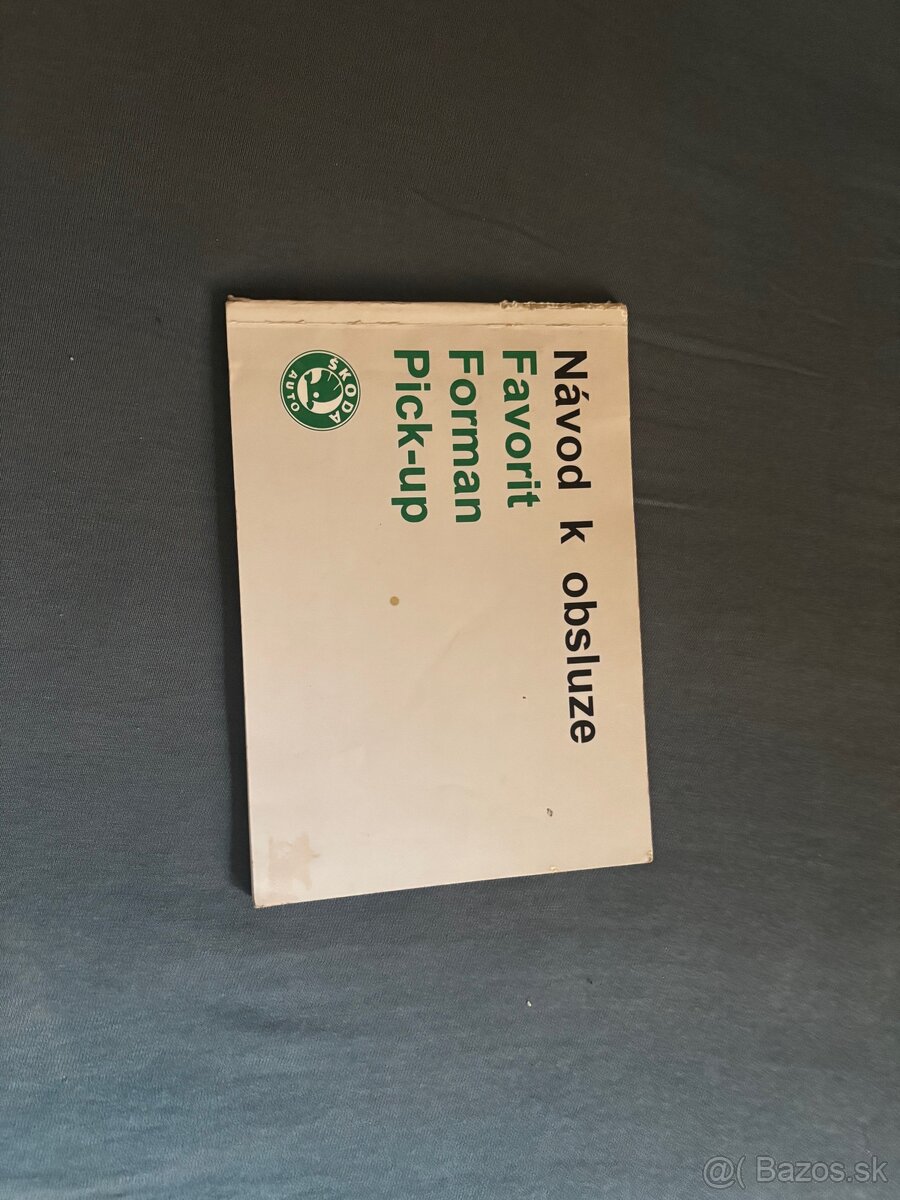 Manuál na škodu favorit forman