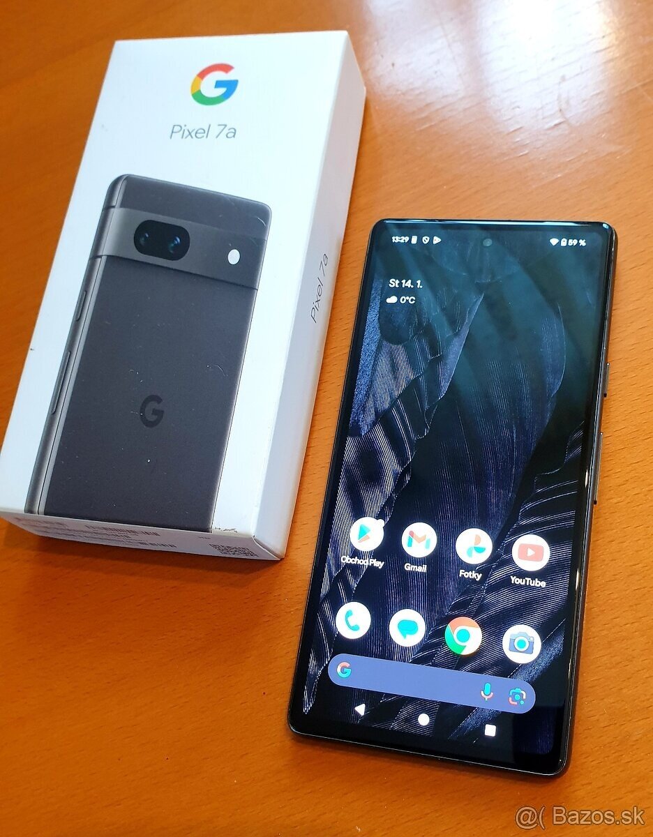 Google Pixel 7a 128 GB – Charcoal – Android 16 TOP stav