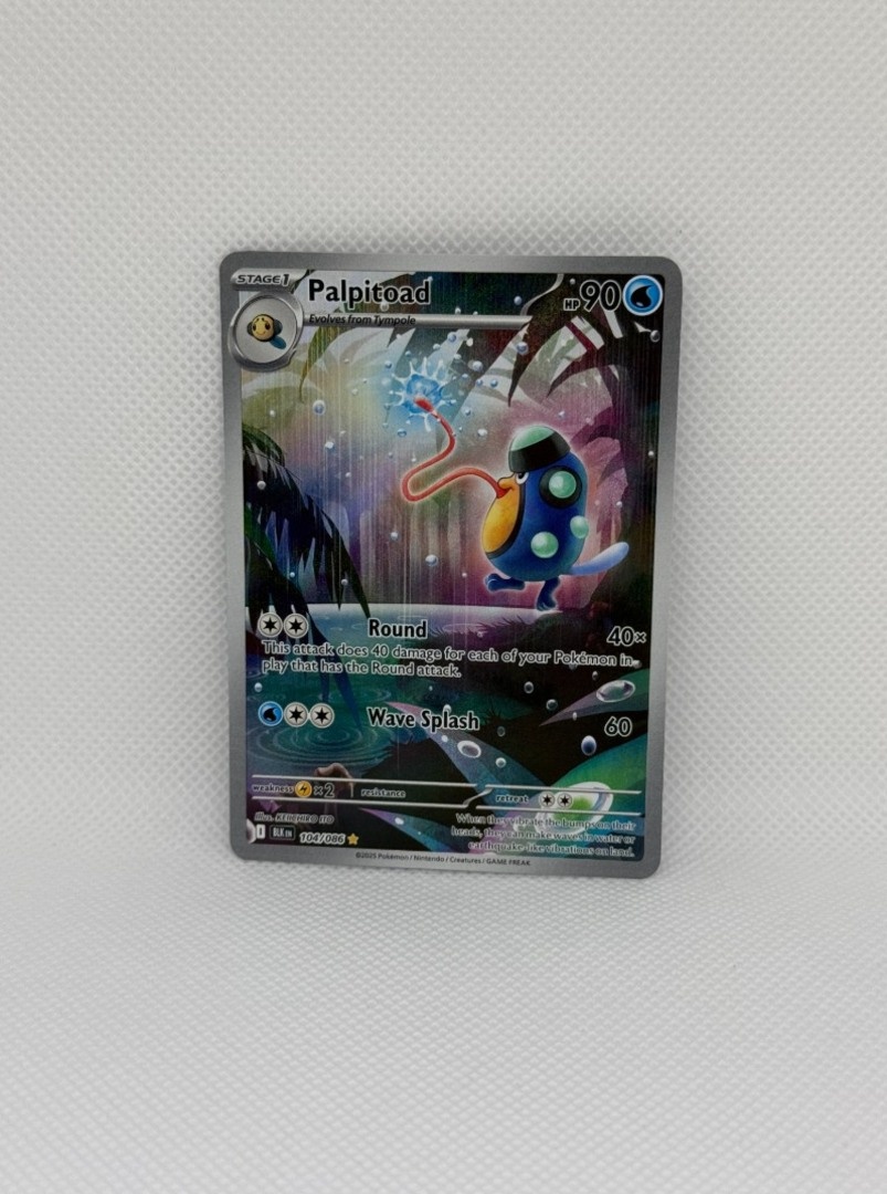 Pokémon karta Palpitoad 104/086 – NM – ORIGINÁL