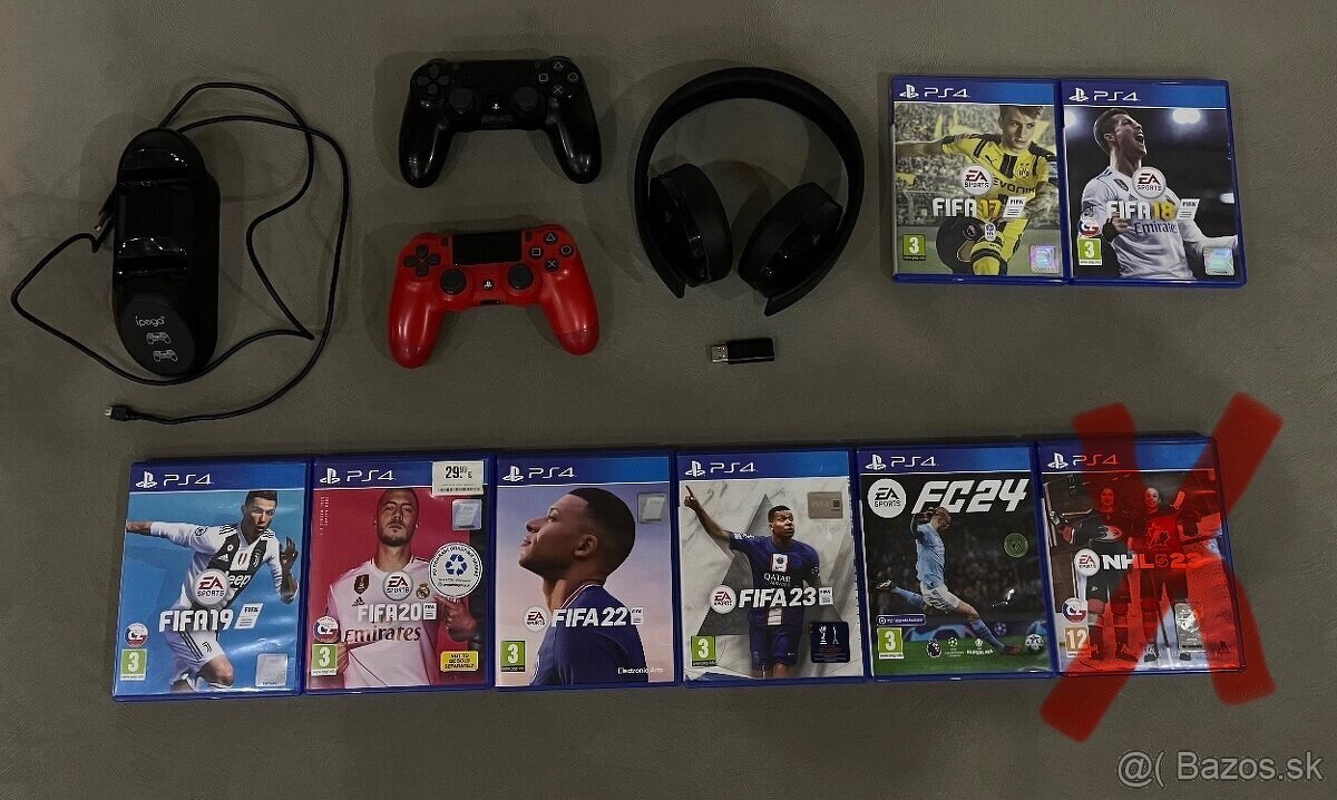 Predám PlayStation 4 – 1 TB