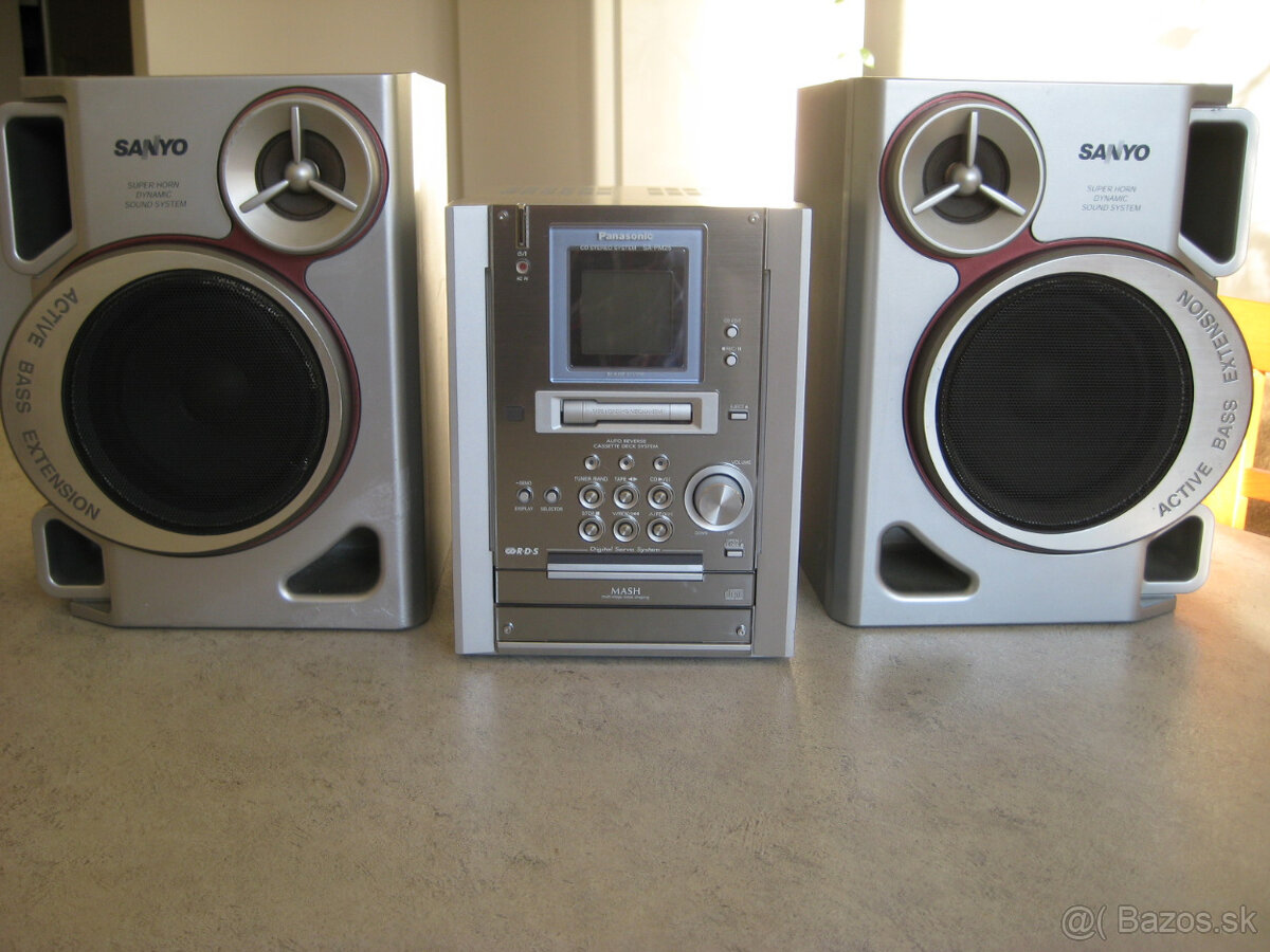 ♦️ PANASONIC - SA-PM25 ♦️ SANYO - SDC-X2 ♦️