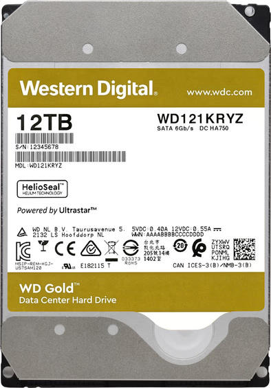 Predam HDD WesternDigital / Toshiba 10TB - 16TB