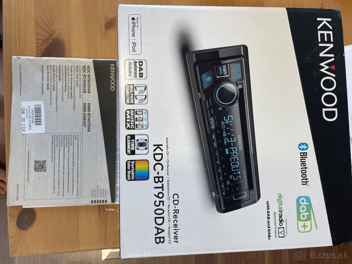 Kenwood KDCBT960DAB