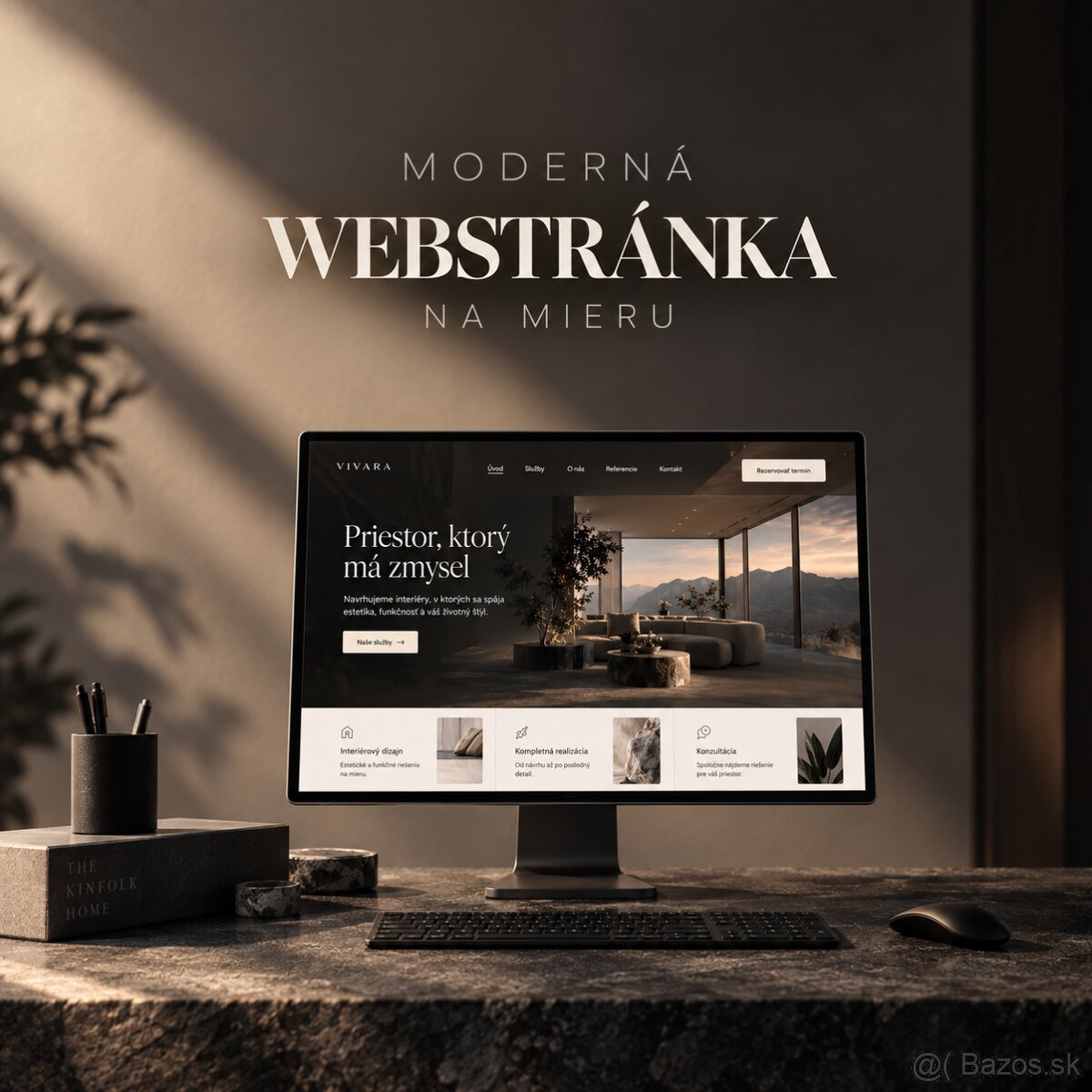 Moderná webstránka na mieru