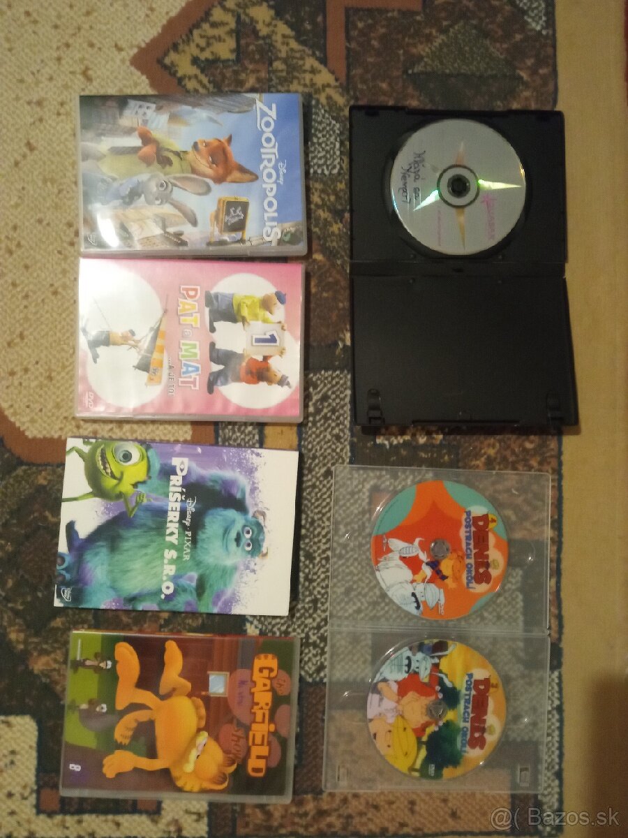 Detské dvd a cd filmy