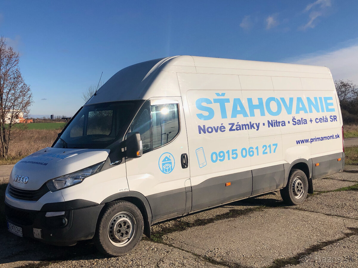 Sťahovanie Nové Zámky - Vypratávanie - Preprava