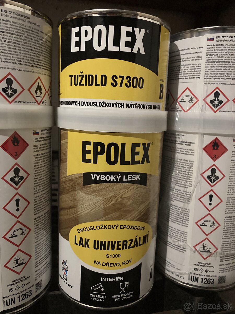 Dvojzložkový epoxidový lak univerzálny S1300