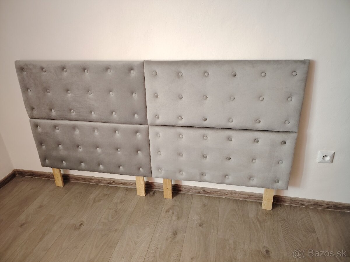 Čalúnené čelo postele