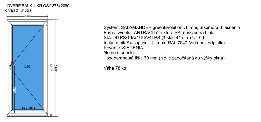 Balkonove dvere