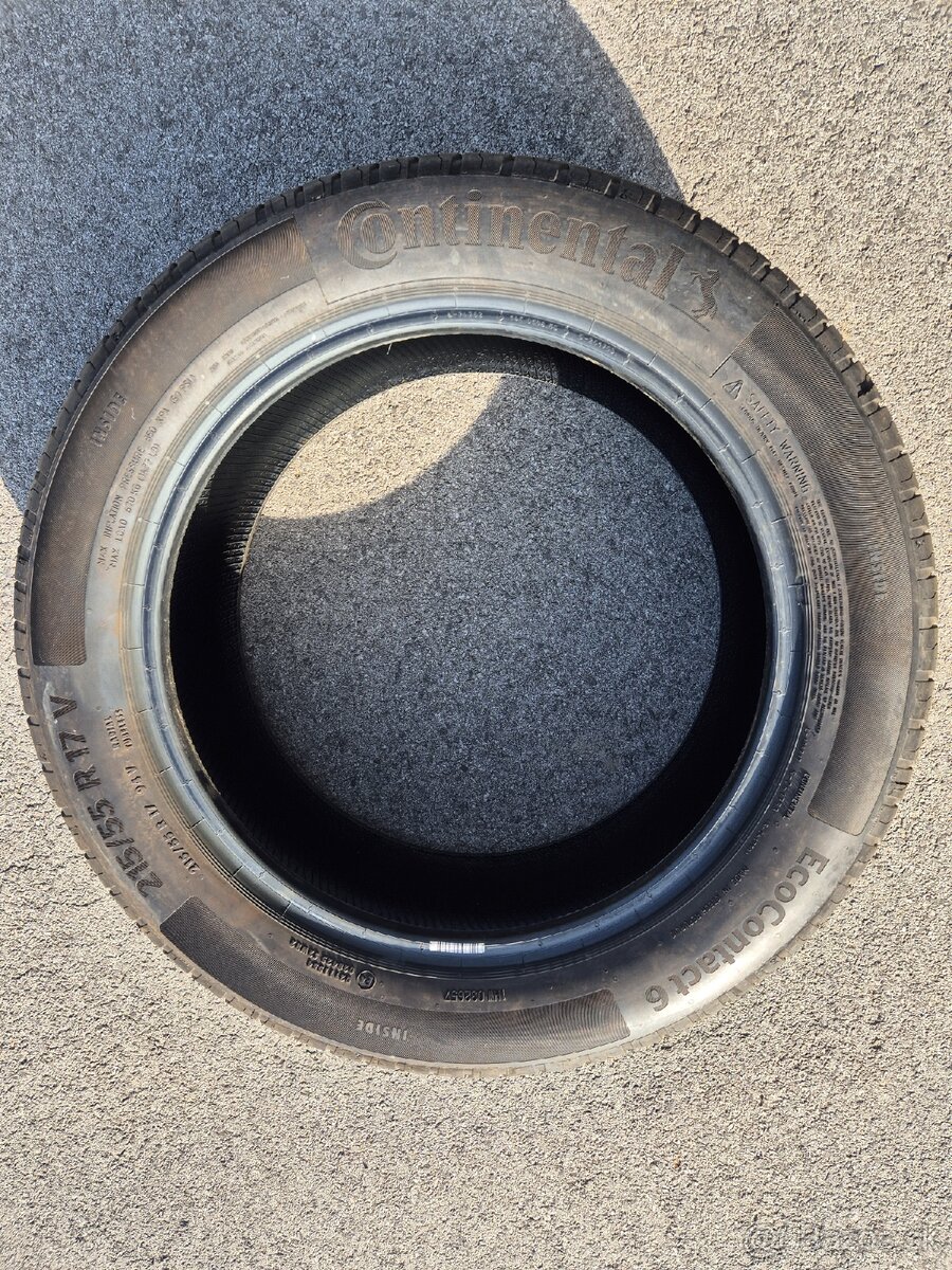 Letné pneu Conti EcoContact6 215/55R17 94V
