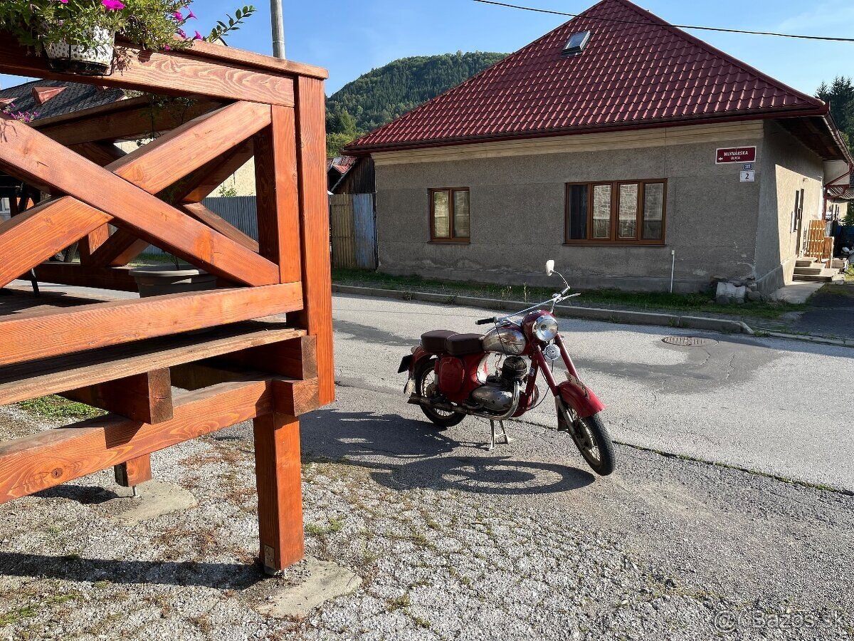 Jawa 250/353 - 1955 s TP/ŠPZ/STK
