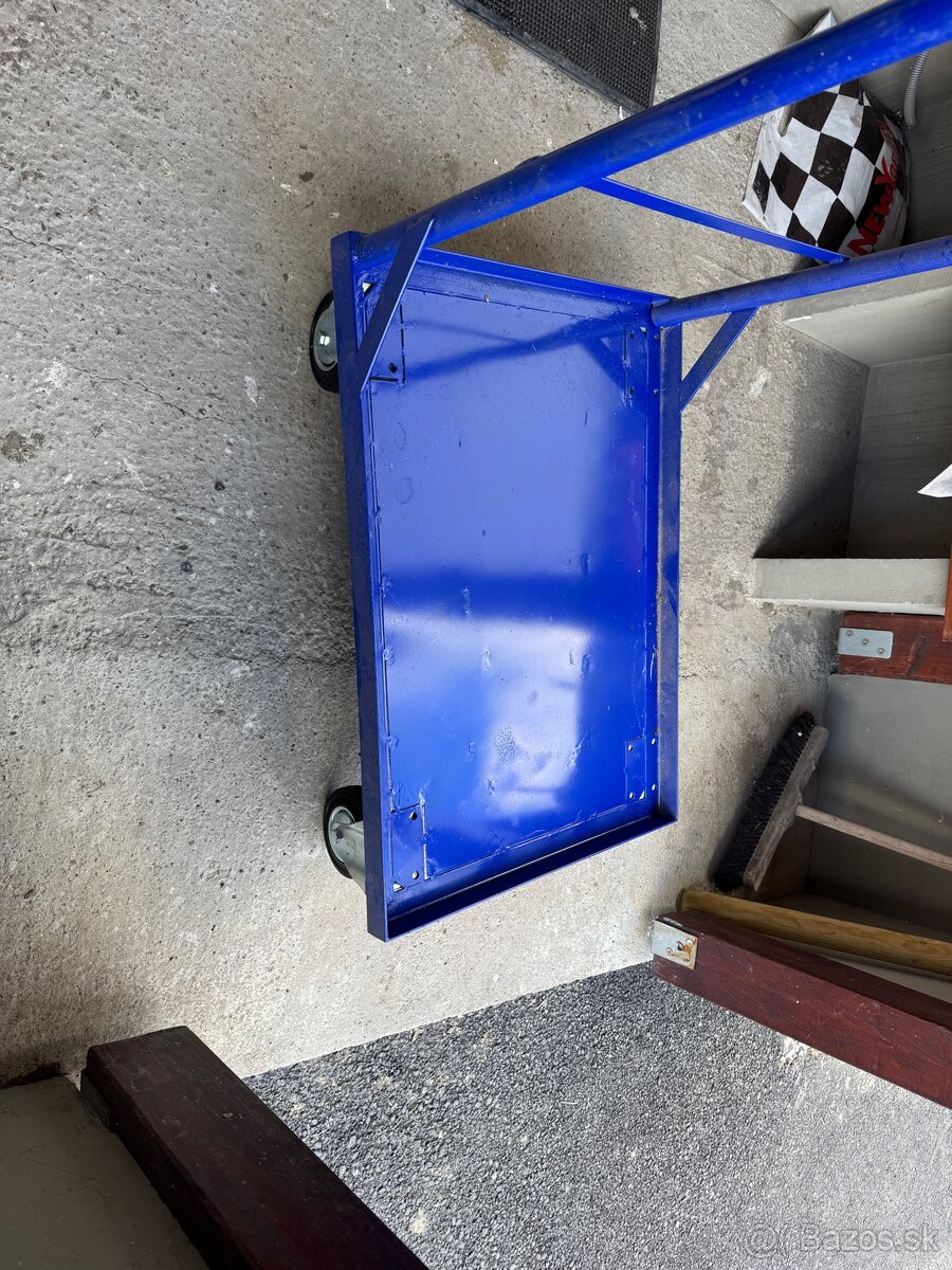 Predám transportné vozíky celo kovové do 500kg