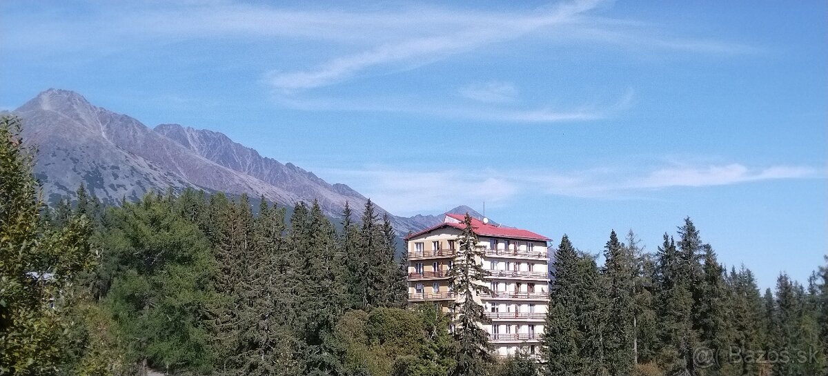 PRENAJMEM 2 IZB BYT V. TATRY ŠTRBSKÉ PLESO SLNEČNÝ, VÝHĽAD