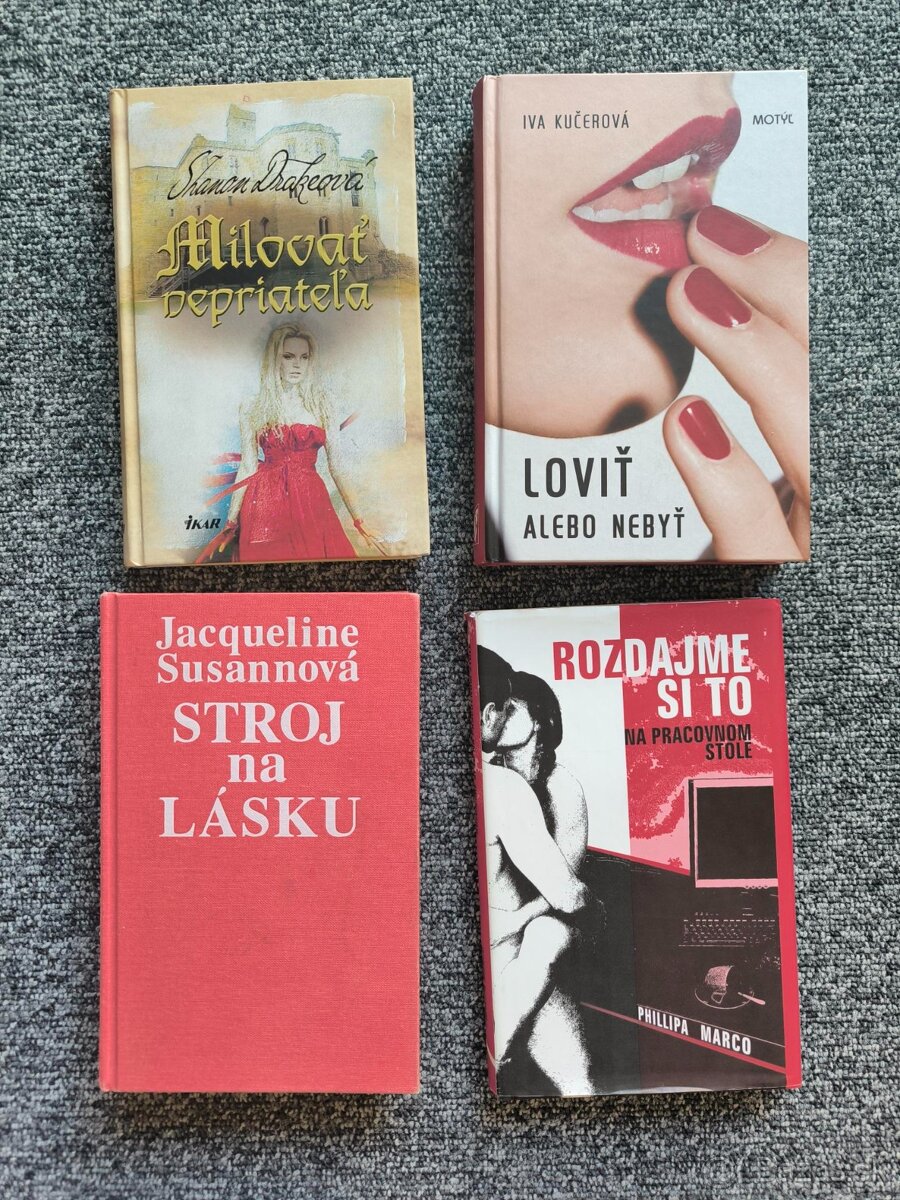 Romány pre ženy - Drakeová, Susannová, Kučerová, Marco
