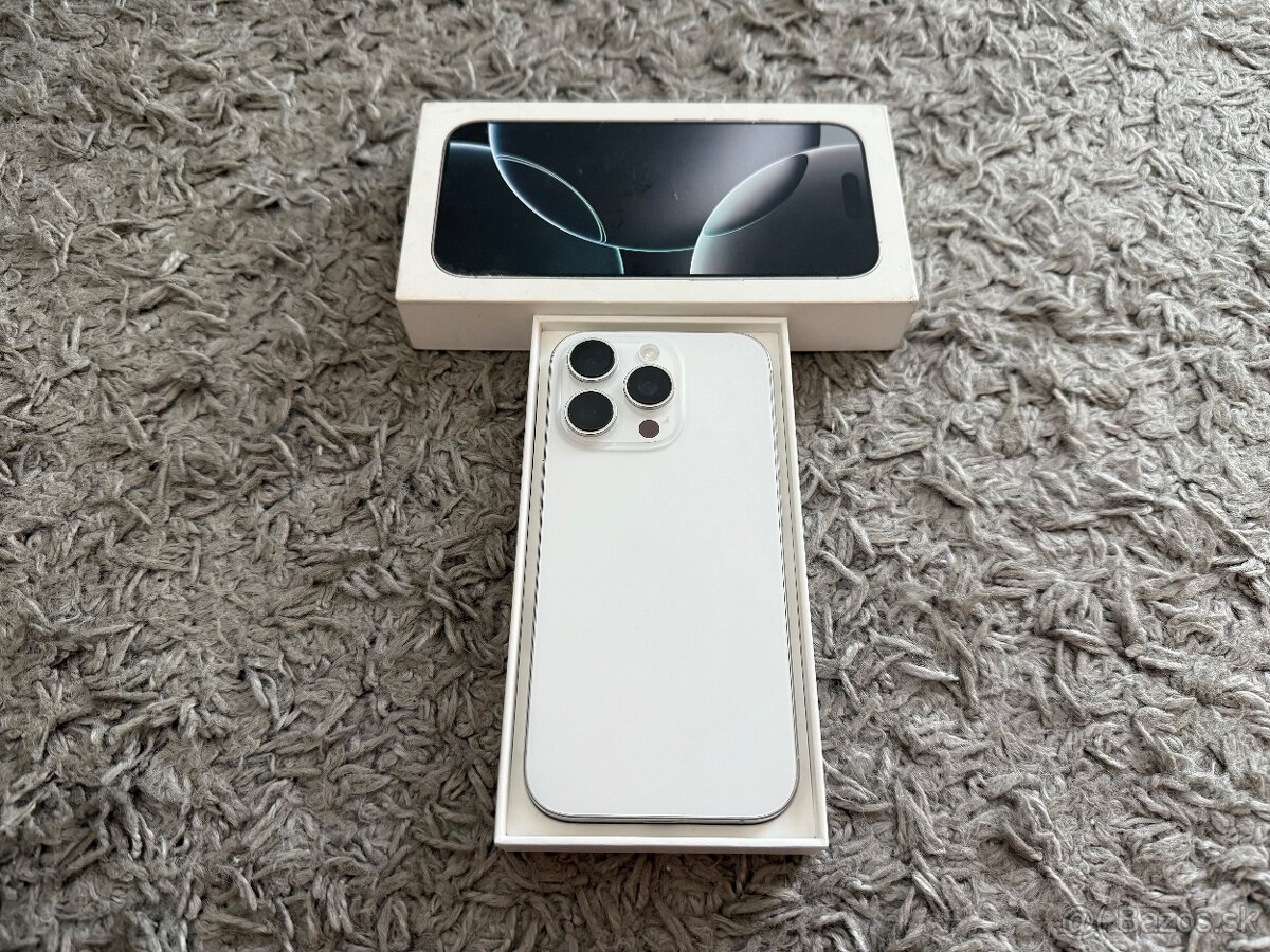 Apple iPhone 16 Pro 128gb White Titanium