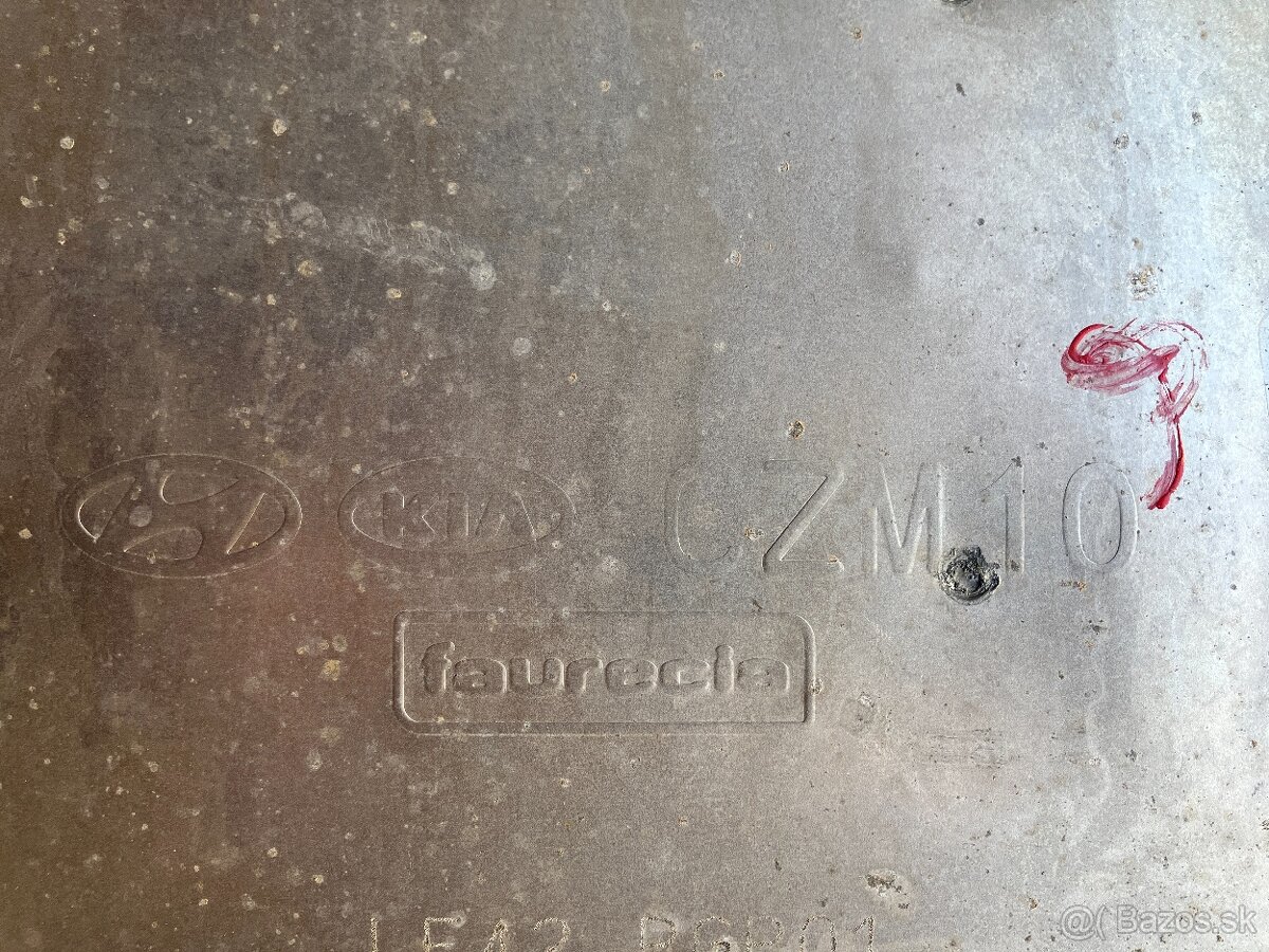 Zadný tlmič výfuku na Hyundai, Kia