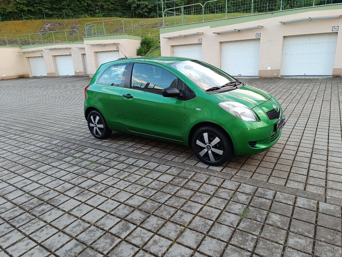 TOYOTA YARIS 1,0 BENZÍN, 51KW,2008, ORIGINÁL 204.000 KM