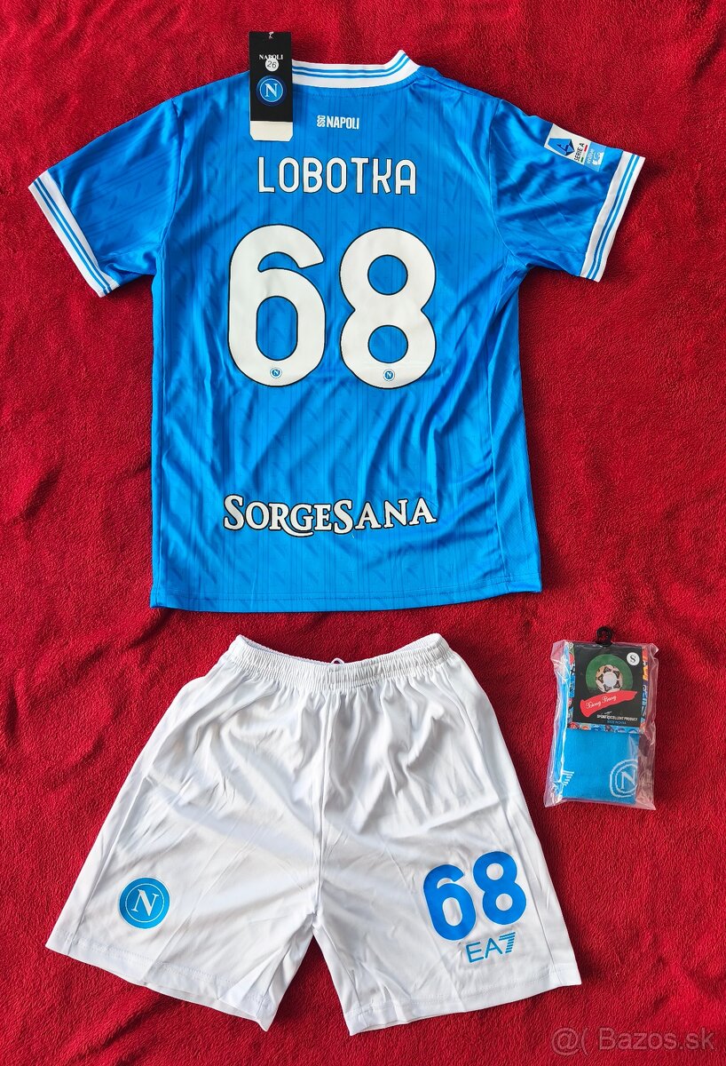 Detský futbalový dres SSC Neapol - Lobotka