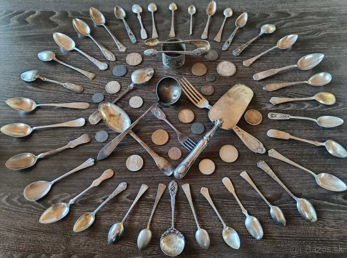 Kúpim staré príbory, mince a iné starožitnosti