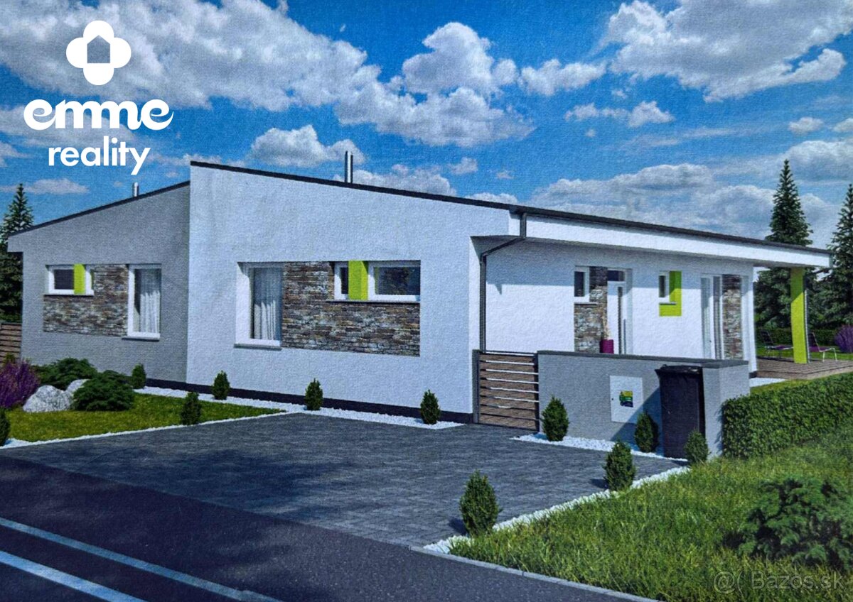 emme reality | Moderný dvojdom na predaj v obci Okoč