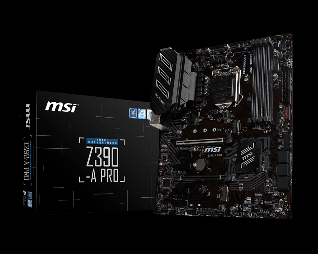 MSI Z390-A PRO LGA1151+ (možné aj s i5-9600k)