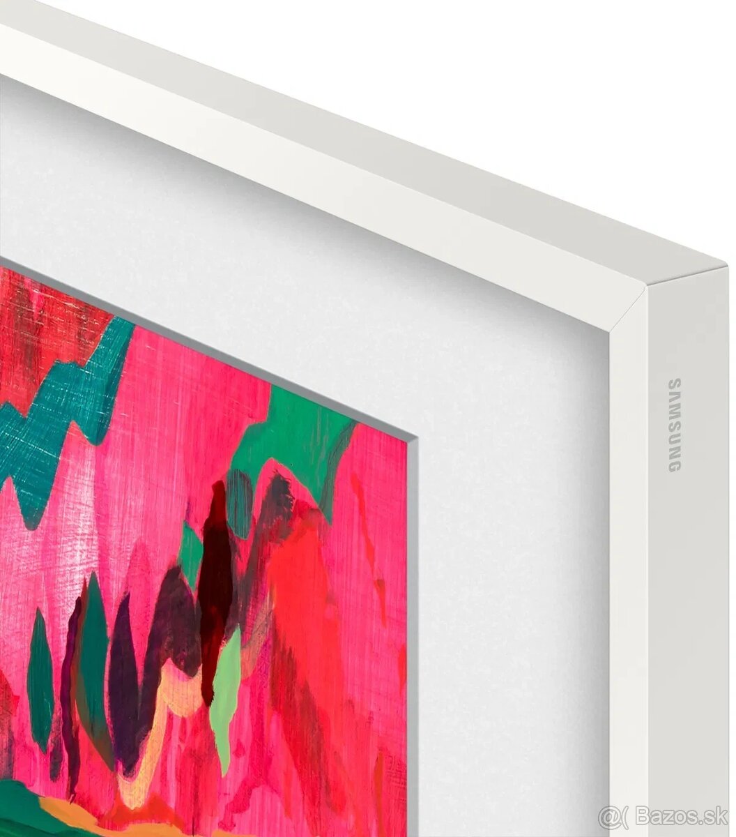 Samsung The Frame ramcek-biely 85