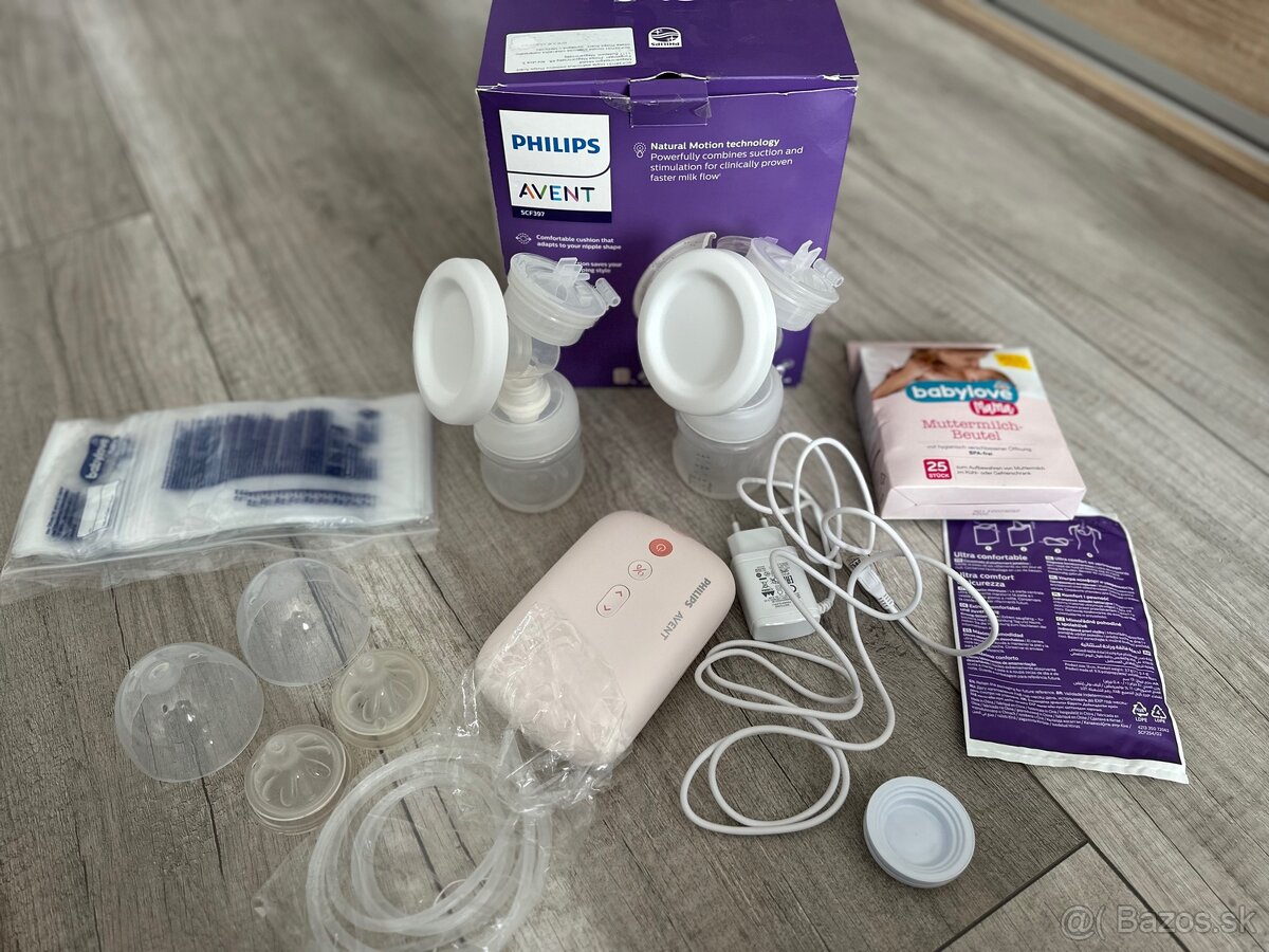 Avent dvoj odsávačka