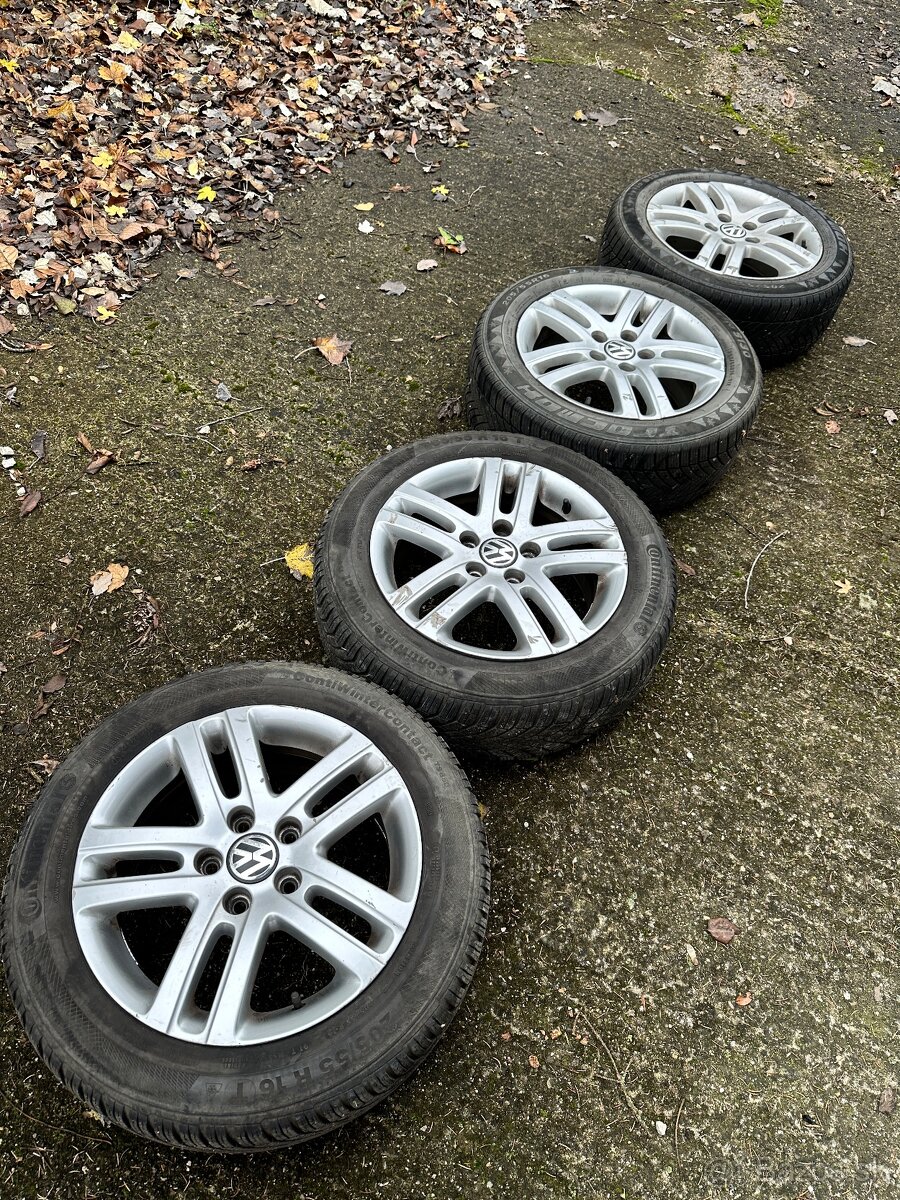 Zimné pneu s akú diskami 5x112 r16