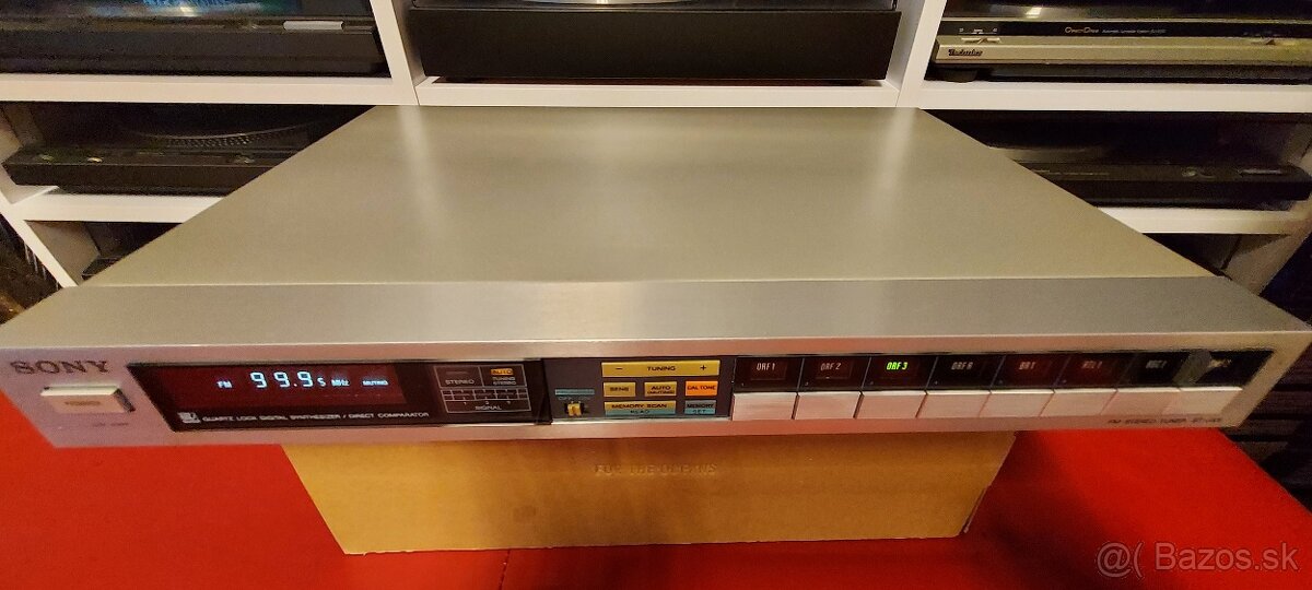 Predám vintage tunery Sony a Technics