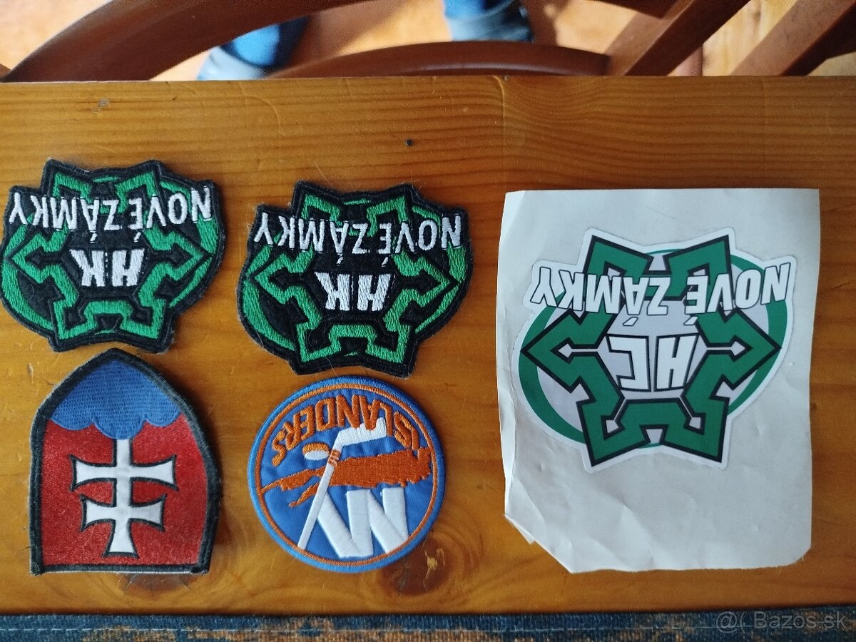 Nášivky+nálepka