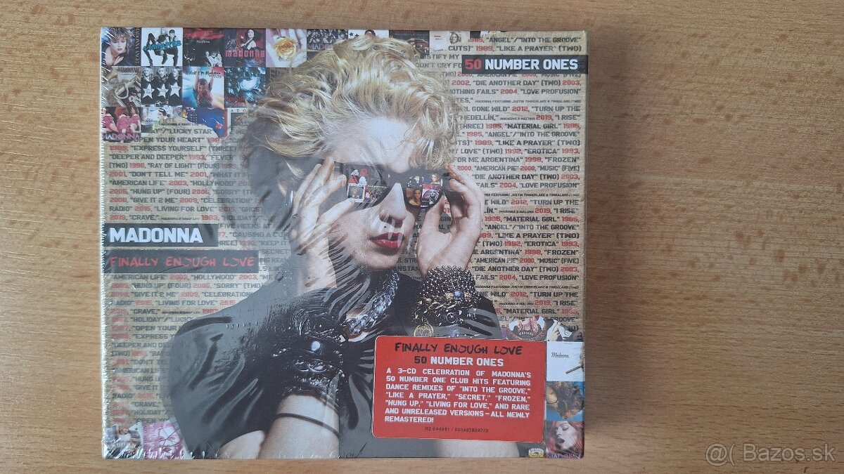 Predám nové, nerozbalené CD MADONNA: